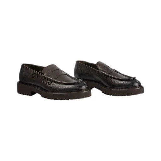 Round Head Loafer Shoes