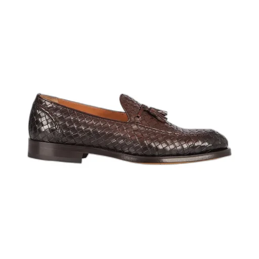 Interwoven Tassel Detail Loafers