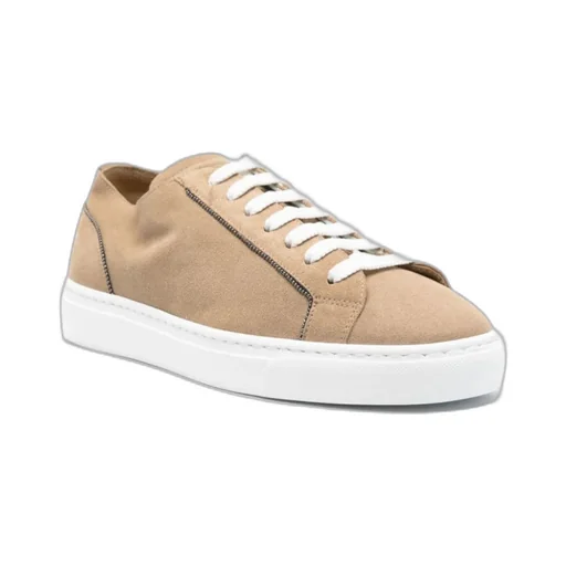 Lace-Up Low-Cut Sneakers