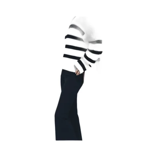 Striped Knit Pullover