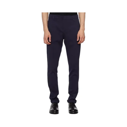 Belt-Lined Casual Pants