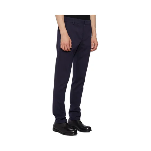 Belt-Lined Casual Pants