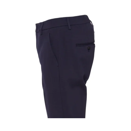 Belt-Lined Casual Pants