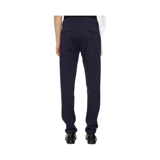 Belt-Lined Casual Pants
