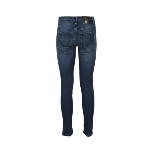 Logo-Patch Skinny Jeans