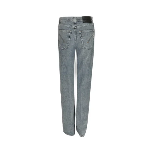 Logo Patch Denim Trousers