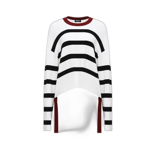 Striped Knit Pullover