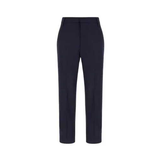 Straight-Leg Tailored Trousers
