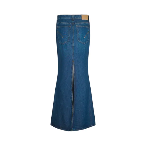 Flared Denim Skirt