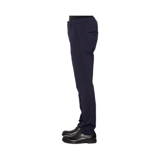 Belt-Lined Casual Pants