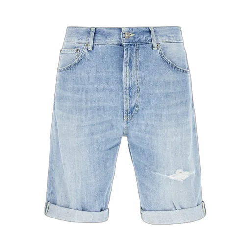Denim Bermuda Shorts