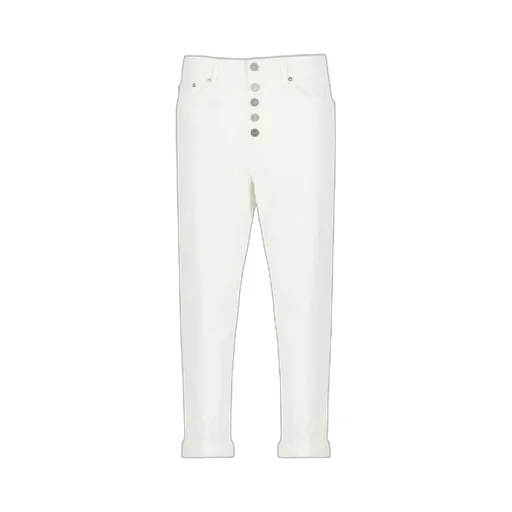 Buttoned Cropped Pants