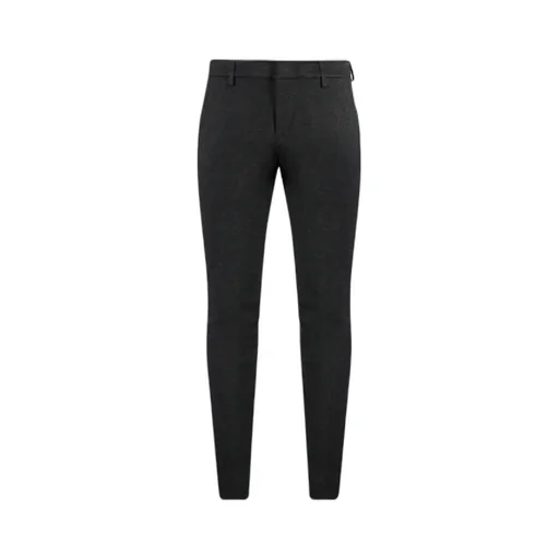 Belt-Lined Casual Pants