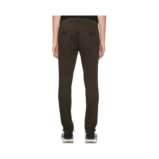 Belt-Lined Casual Pants