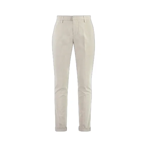 Belt-Lined Casual Pants