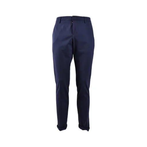 Belt-Lined Casual Pants