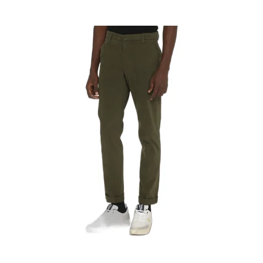 Belt-Lined Casual Pants