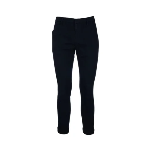Turn-Up Skinny Trousers