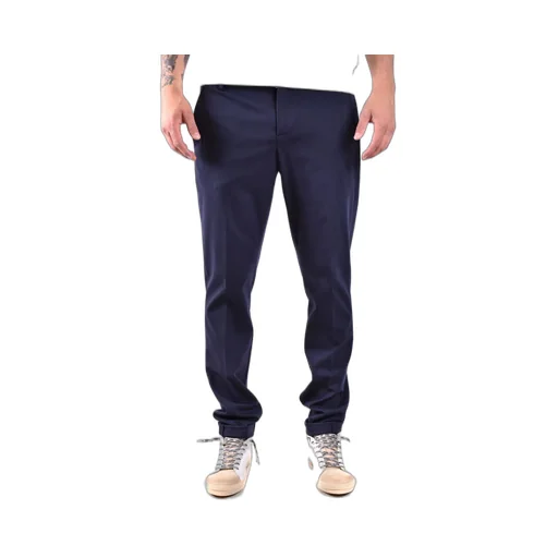 Belt-Lined Casual Pants