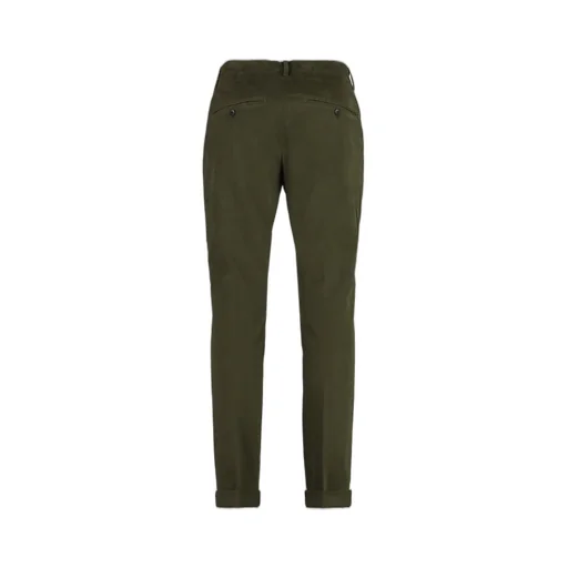 Belt-Lined Casual Pants