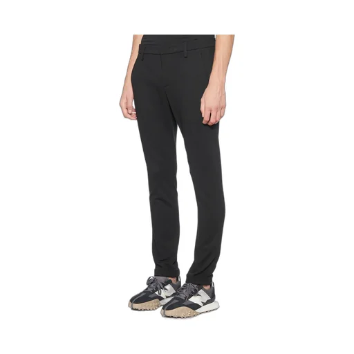 Belt-Lined Casual Pants