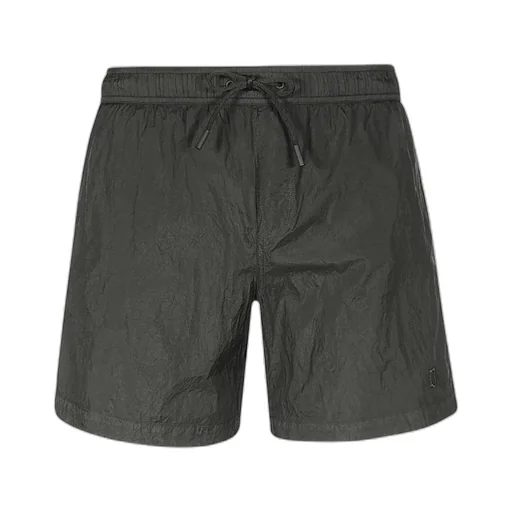 Drawstring Waist Swim Shorts
