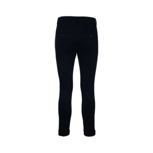 Turn-Up Skinny Trousers