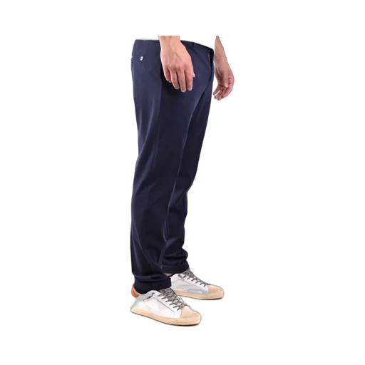 Belt-Lined Casual Pants