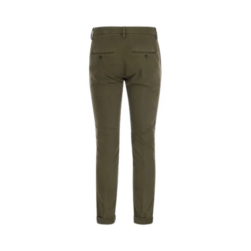 Belt-Lined Casual Pants