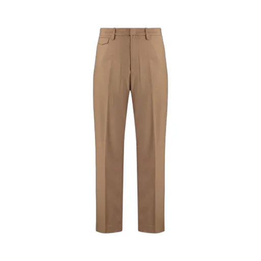 Belt-Lined Casual Pants