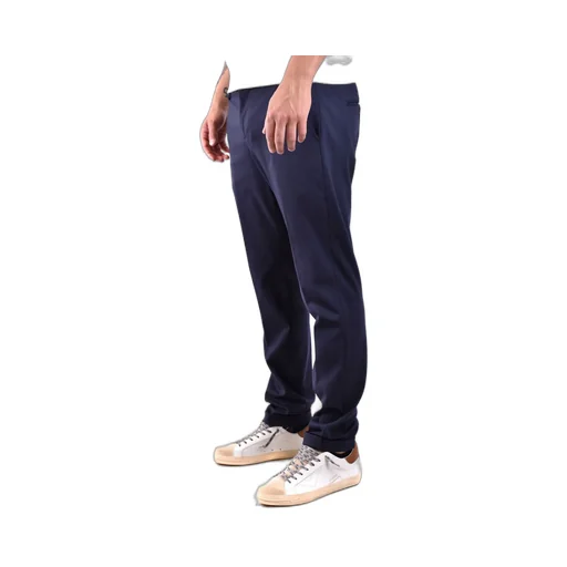 Belt-Lined Casual Pants
