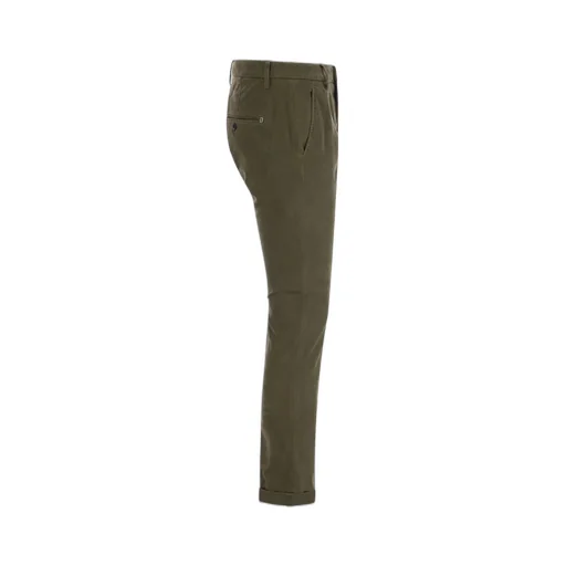 Belt-Lined Casual Pants