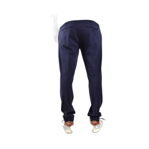 Belt-Lined Casual Pants