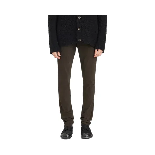 Belt-Lined Casual Pants