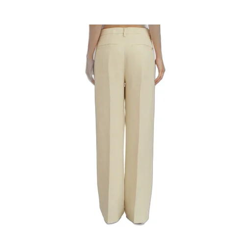 Reina Viscose And Linen Trousers