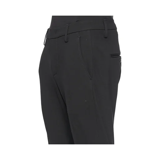 Belt-Lined Casual Pants