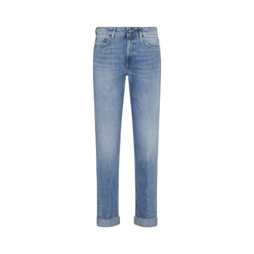 Light-Wash Tapered Jeans