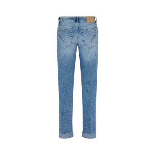 Light-Wash Tapered Jeans