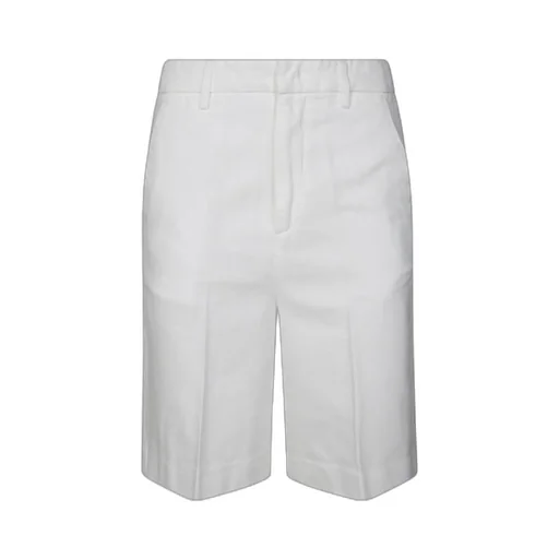 Tailored Cotton-Blend Shorts