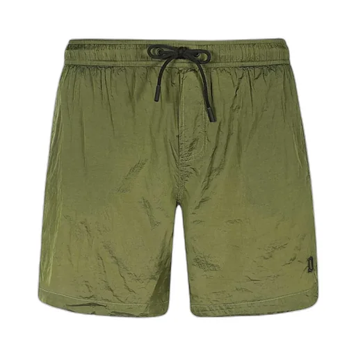 Drawstring Waist Swim Shorts