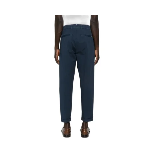 Belt-Lined Casual Pants