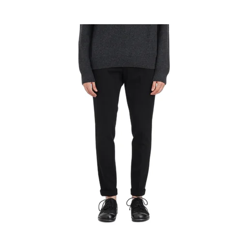Belt-Lined Casual Pants
