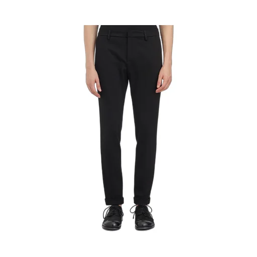 Belt-Lined Casual Pants