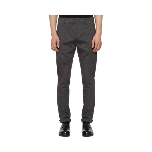 Belt-Lined Casual Pants