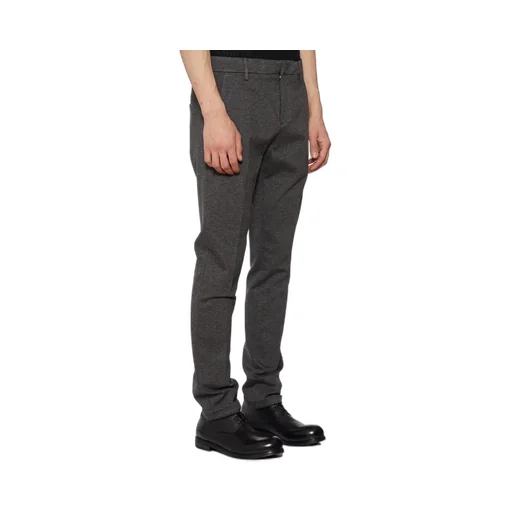 Belt-Lined Casual Pants