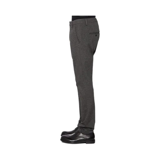 Belt-Lined Casual Pants