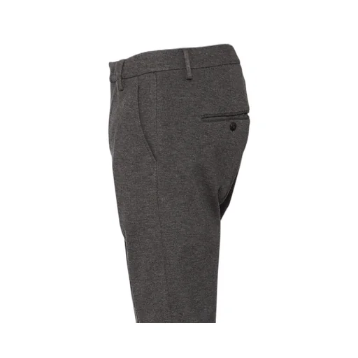 Belt-Lined Casual Pants