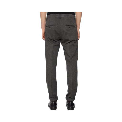 Belt-Lined Casual Pants