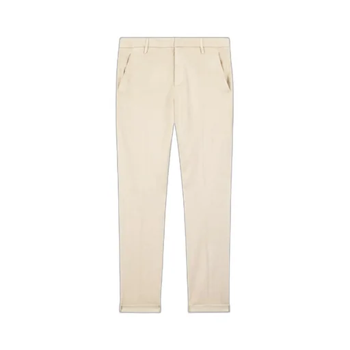 Belt-Lined Casual Pants
