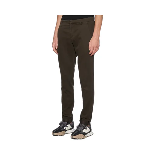 Belt-Lined Casual Pants
